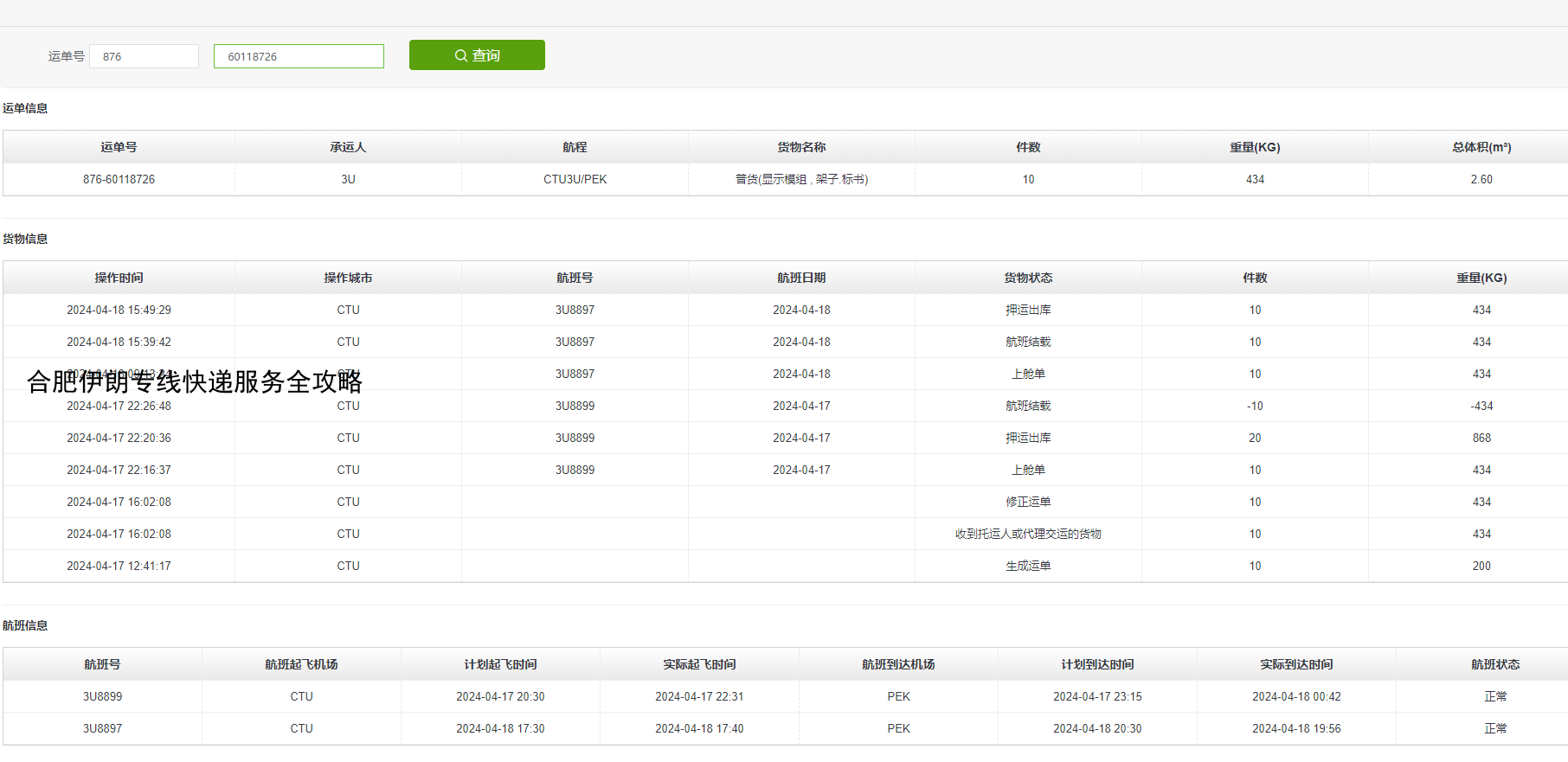 合肥伊朗专线快递服务全攻略
